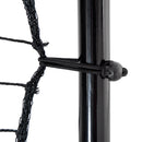 Rebounder Pieghevole da Esterno per Calcio Baseball e Pallavolo 128x118x108-120 cm Nero 