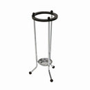 Portaombrelli in Acciaio ø26H66cm Cromato e Nero