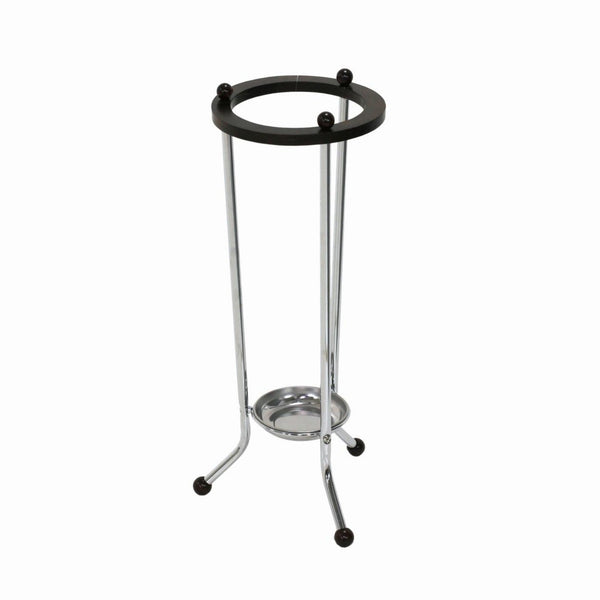 Porte-parapluie en acier chromé et noir ø26H66cm online