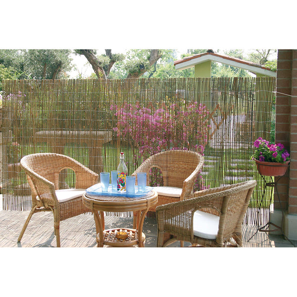 sconto Brise-Vue de Jardin en Bambou Rama Naturel Différentes Tailles