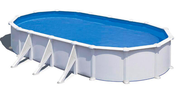 acquista Piscine Hors Sol Ovale 730x375xh132 cm en Acier et PVC Gre Atlantis