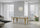 Tavolo Allungabile 180-284x90x80 cm Flame Evolution Bianco Frassino