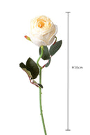 Set 8 Rose Artificiali Boccio 50 cm 