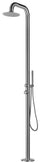Douche de jardin 230x25x54,5 cm avec douchette Sined Pula Inox
