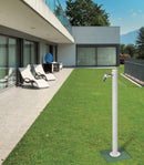 Fontana da Giardino con Rubinetto Belfer 42/SR Grigio Antracite