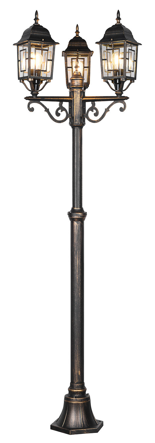 Lampione da Esterno Attacco E27 in Alluminio Ruggine acquista