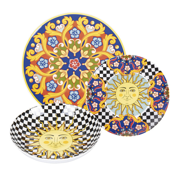 acquista Service De Table En Porcelaine 18 Pièces VdE Tivoli 1996 Sole Mio