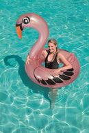 Salvagente gigante a forma di cigno 165x117 cm Rosa Bestway 36124