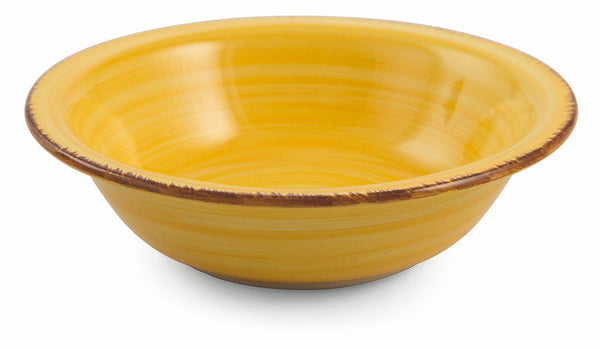 Set de 6 Assiettes creuses Ø21x5 cm en Gres VdE Tivoli 1996 Baita Gialli sconto