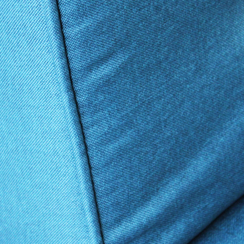 Divano Letto Barry 178x80x71 cm in Tessuto Blu melange