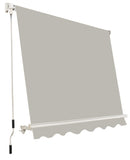 Tenda da Sole a Caduta con Bracci 245x245 cm Beige