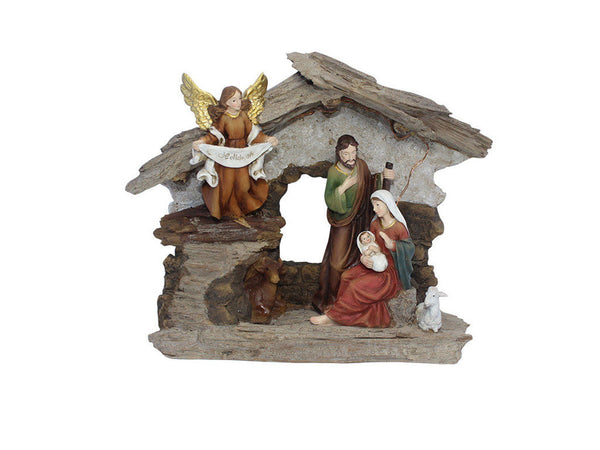 prezzo Natività Decorativa con Capanna 20h cm con Luci