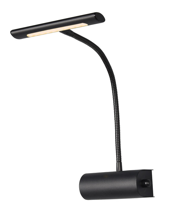 sconto Applique da Interno a LED in Metallo Nero Opaco