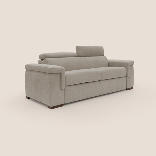 acquista Divano Letto 3 Posti 200x100x95 cm in Tessuto Panna