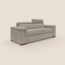 Divano Letto 3 Posti 200x100x95 cm in Tessuto Panna