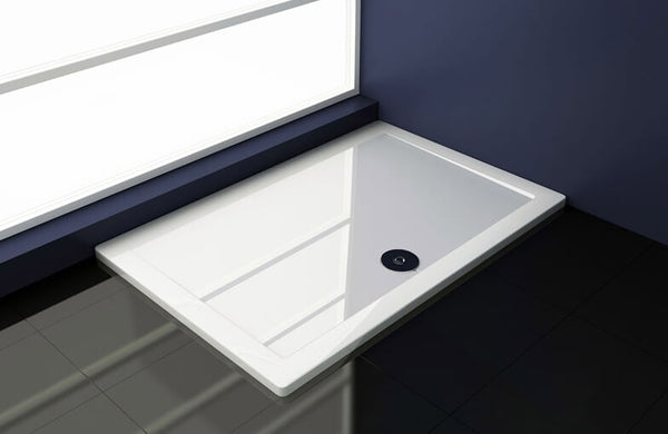 online Receveur de douche 70x120 cm en Marmogres Vorich Minimal White