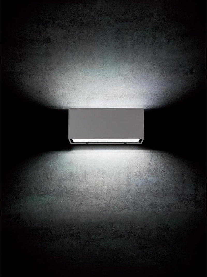 Applique da Esterno a LED 12W 4000K Sovil Grigio