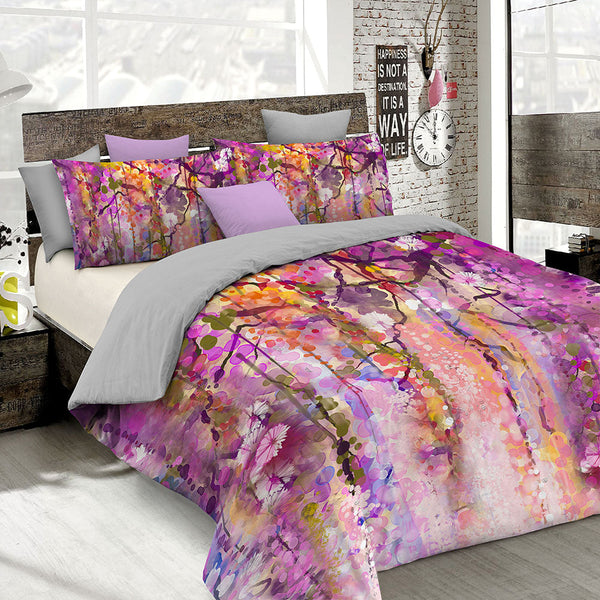 acquista Housse de couette avec imprimé sur le sac double et les taies d'oreiller