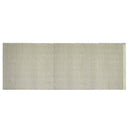 Tappeto Bagno Design Spigato 50x150 cm in Cotone Verde