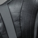 Sedia da Gaming Ergonomica 63x68x105-113cm in Similpelle Nero e Grigio