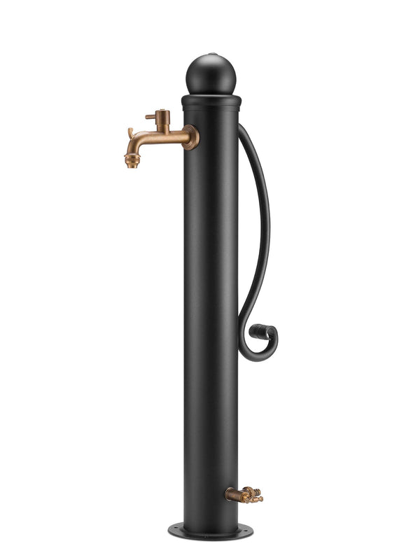 acquista Fontana da Giardino con Manico e Doppio Rubinetto Belfer 42/ARRP Antracite