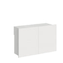 Panca Allungabile Inferiore 72-300x26x45 cm Evolve Bianco Frassino  