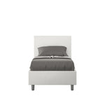 Letto Singolo Adele Bianco Varie Misure
