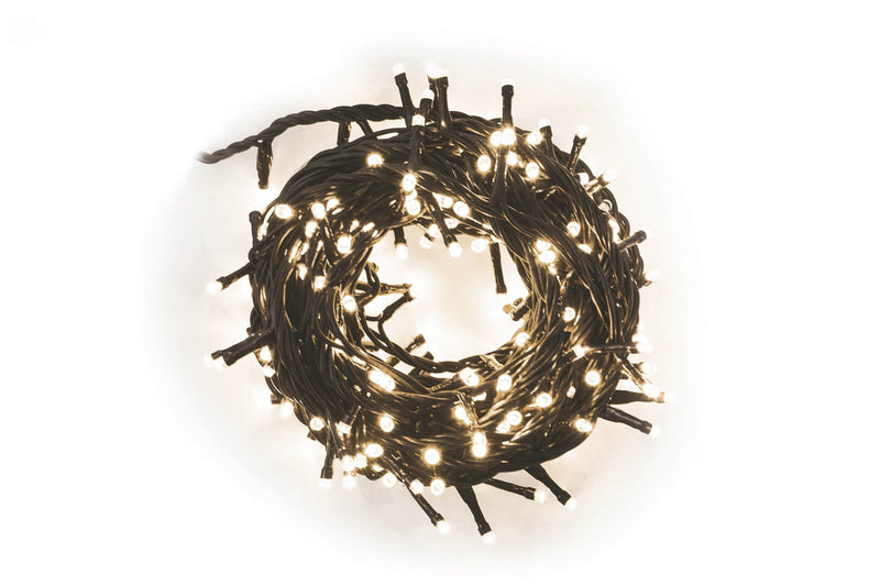 Luci di Natale 500 LED 19,96m Bianco Caldo da Esterno-Interno Soriani