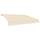 Store à Barre Carrée 200x300 cm Tissu Polyester Uni Beige