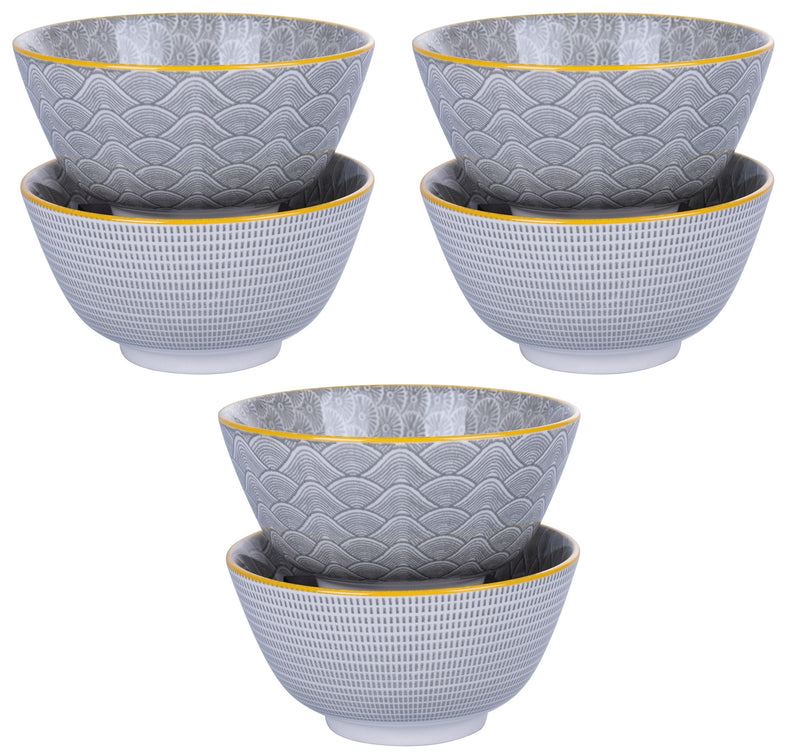 Set 6 Ciotole Ø12 cm 280 ml in Porcellana VdE Tivoli 1996 Confusion