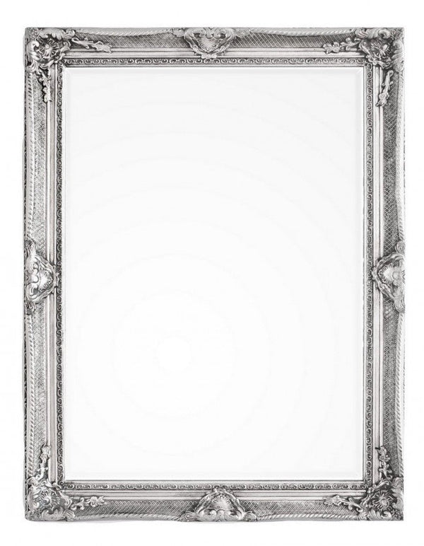 prezzo Miroir Miro avec cadre en bois argenté 90x120