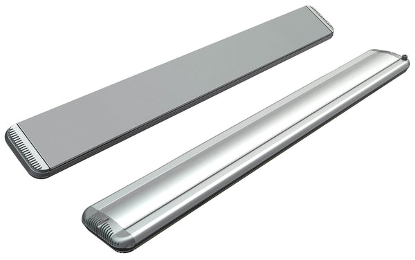 Chauffage Électrique Infrarouge 155x20,1x5,8 cm Plafond 2400W en Aluminium Moel Hot-Top Argent sconto