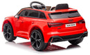 Macchina Elettrica per Bambini 12V con Licenza Audi RS6 Rossa