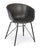 Chaise Warhol Anthracite Vintage en Simili Cuir Anthracite