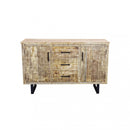 Mobile Benton 135x45x83 h cm in Legno Marrone