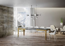 Tavolo Allungabile 160-264x90x80 cm Karamay Evolution Cemento
