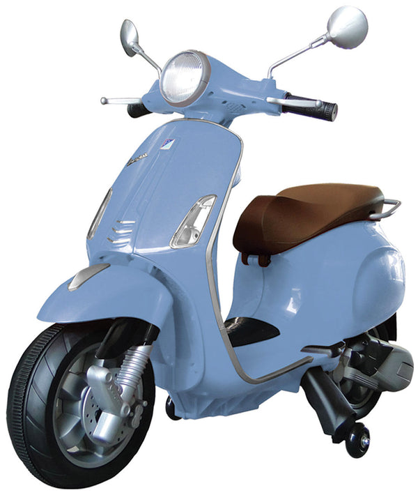 Piaggio Vespa Primavera Elettrica 12V pour Enfants Bleu Clair prezzo