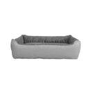 Cuccia per Cani e Gatti Doubleface in Poliestere Love Grigio Chiaro Varie Misure
