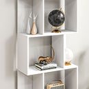 Mobile Libreria 5 Ripiani 60x24x184,5 cm Bianco  