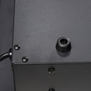 Camino Elettrico da Parete 1800W con Telecomando e Display LCD 127x15,8x45 cm Nero 