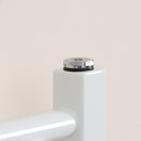 Termoarredo Scaldasalviette 39 Barre 60x180 cm in Acciaio Bianco