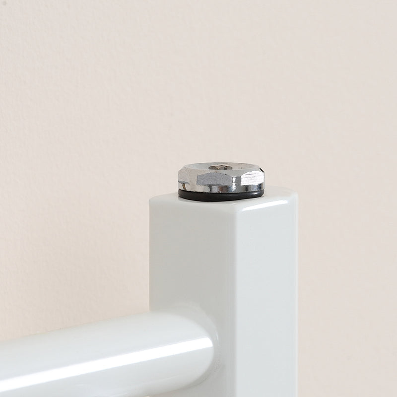 Termoarredo Scaldasalviette 39 Barre 60x180 cm in Acciaio Bianco