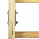 Spalliera Svedese da Palestra 78x27x240 cm 13 Barre in Legno di Faggio