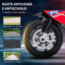 Moto per Bambini 6V con Licenza BMW HP4 con Fari Rosso