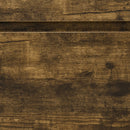 Cassettiera 3 Cassetti 60x45x75 cm in Truciolato Marrone e nero