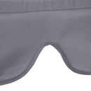 Cuscino per Dondolo da Giardino 130x45x5 cm in Poliestere Grigio