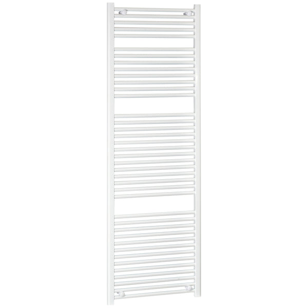 Radiateur Sèche Serviette 39 Barres 60x180 cm en Acier Blanc prezzo