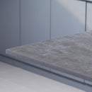 Tavolo da Pranzo per 4-6 persone 140x80x76 cm Piano Effetto Marmo