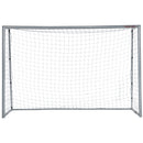 Porta da Calcio con Viti e Picchetti inclusi 300x120x200 cm in PE e Metallo Grigio