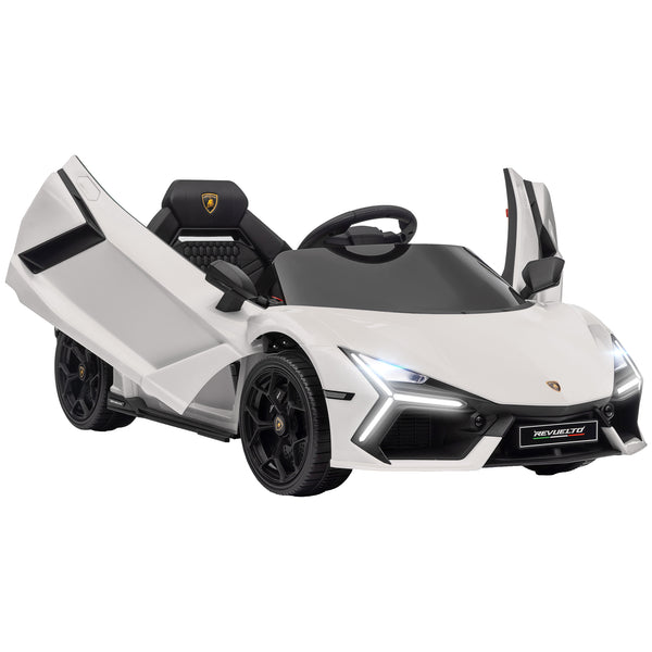 online Macchina Elettrica per Bambini Licenza Lamborghini Revuelto 12V Guida Manuale e Telecomando Bianco